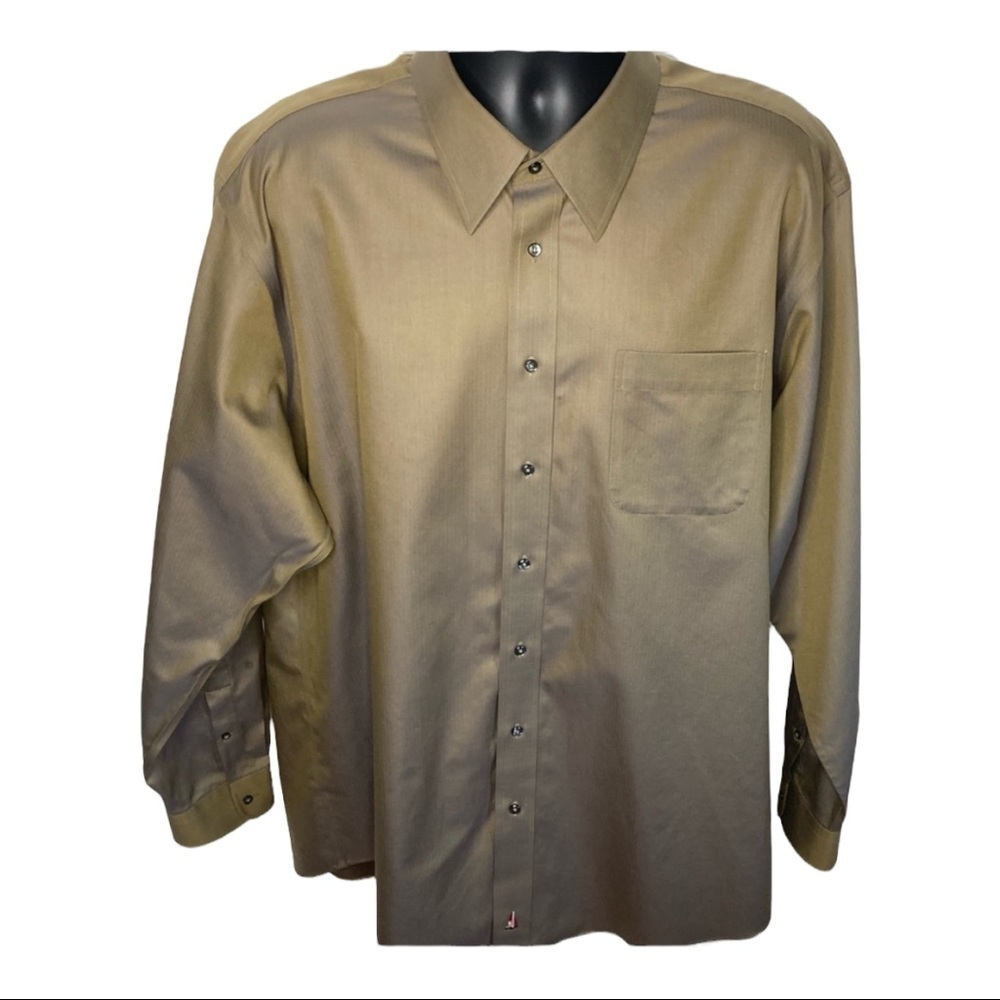 Nordstrom Button Down Sz 18 1/2-36 Tailored Fit